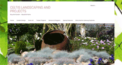 Desktop Screenshot of celtislandscaping.co.za